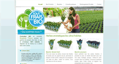 Desktop Screenshot of bioplants.fr